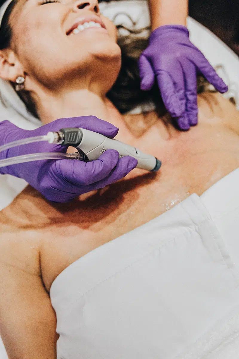HydraFacial chest services
